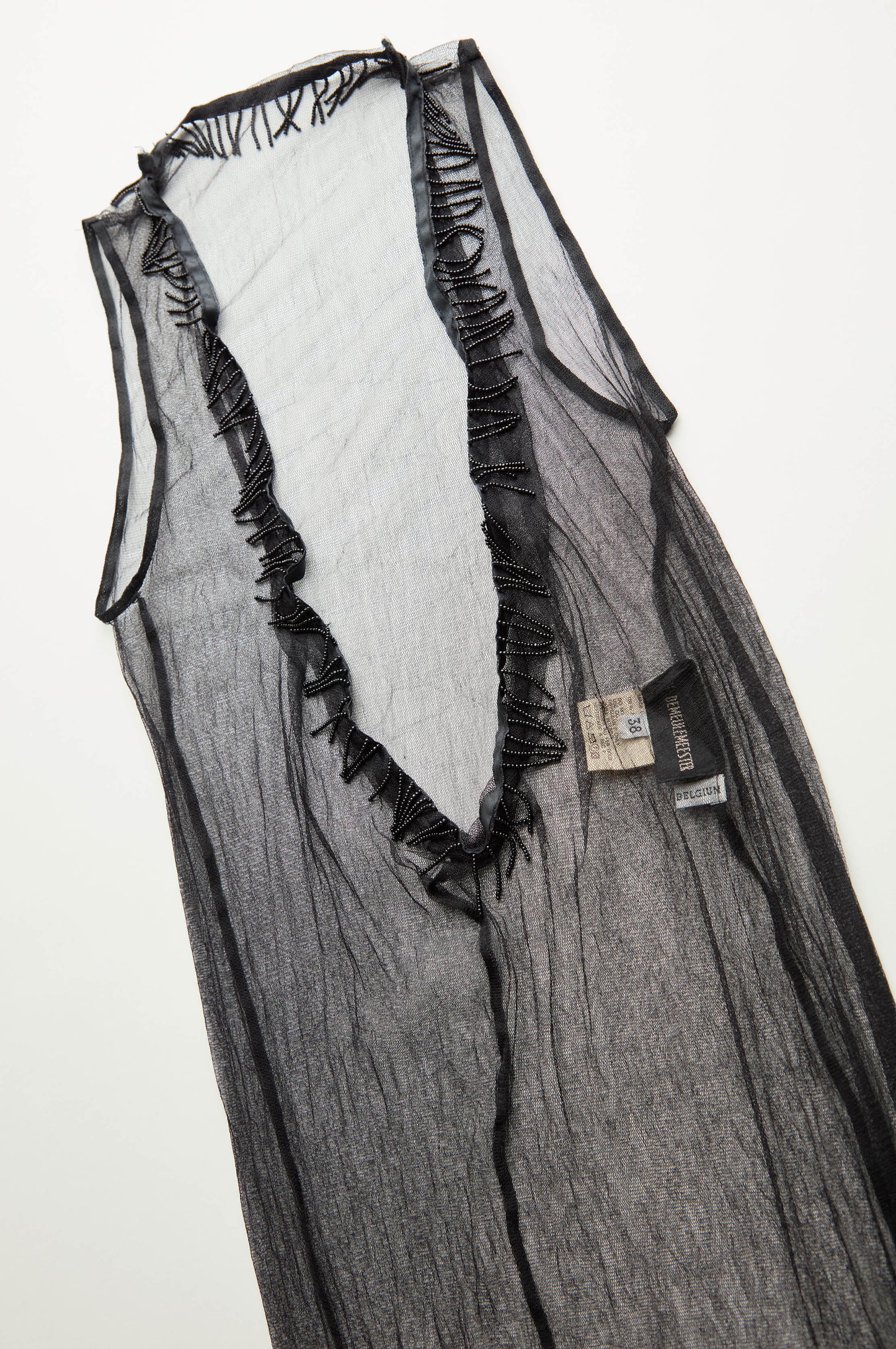 Ann Demeulemeester Silk Fringe Dress