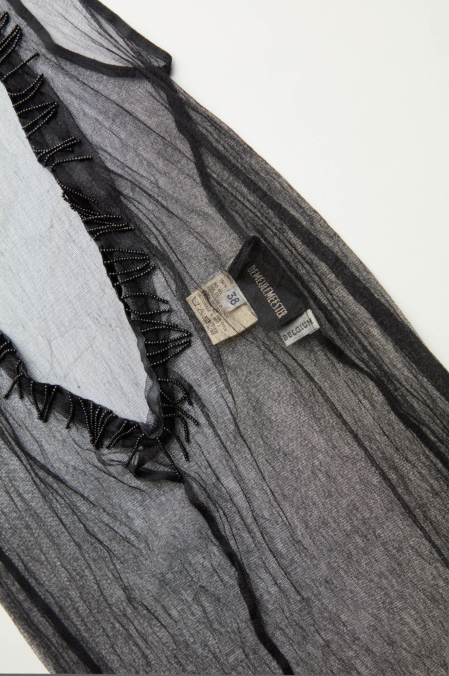 Ann Demeulemeester Silk Fringe Dress