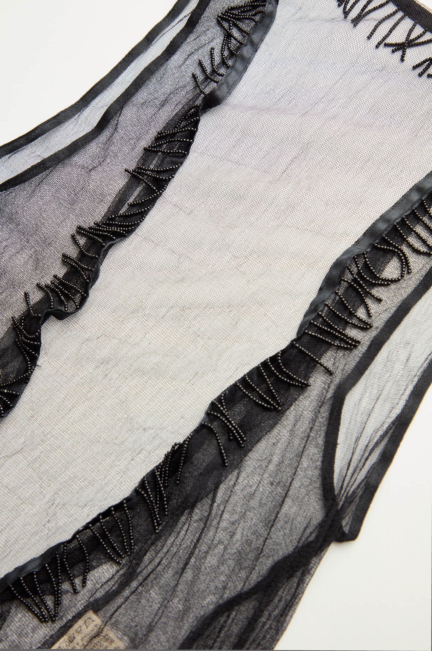 Ann Demeulemeester Silk Fringe Dress