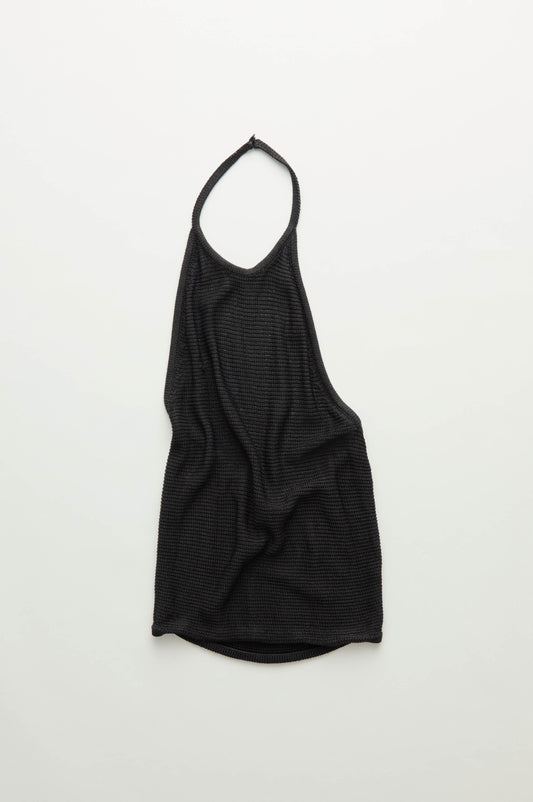 Celine Woven Halter Top