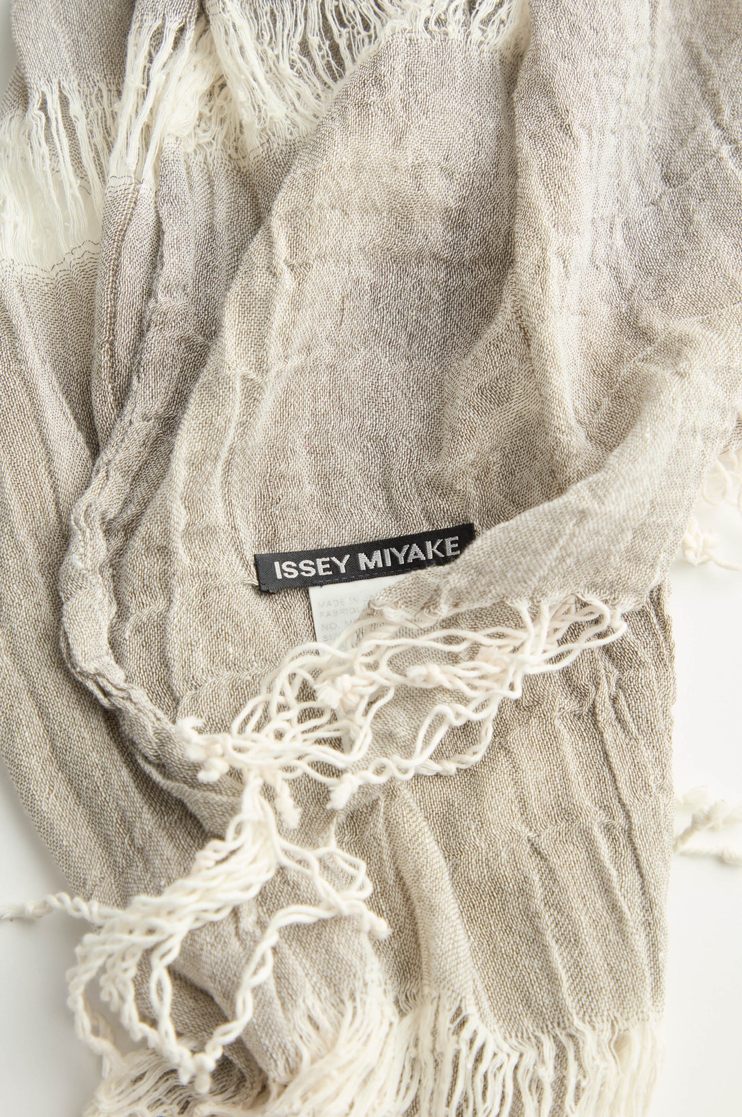 Issey Miyake Linen Scarf