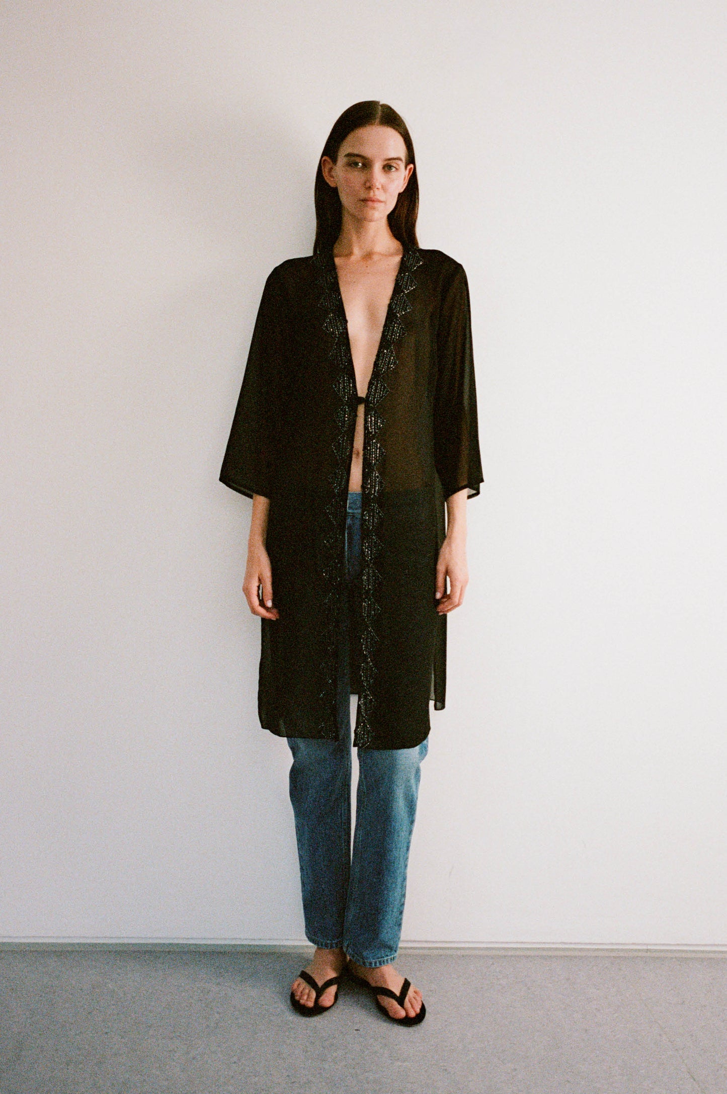 Handwoven Beaded Tunic