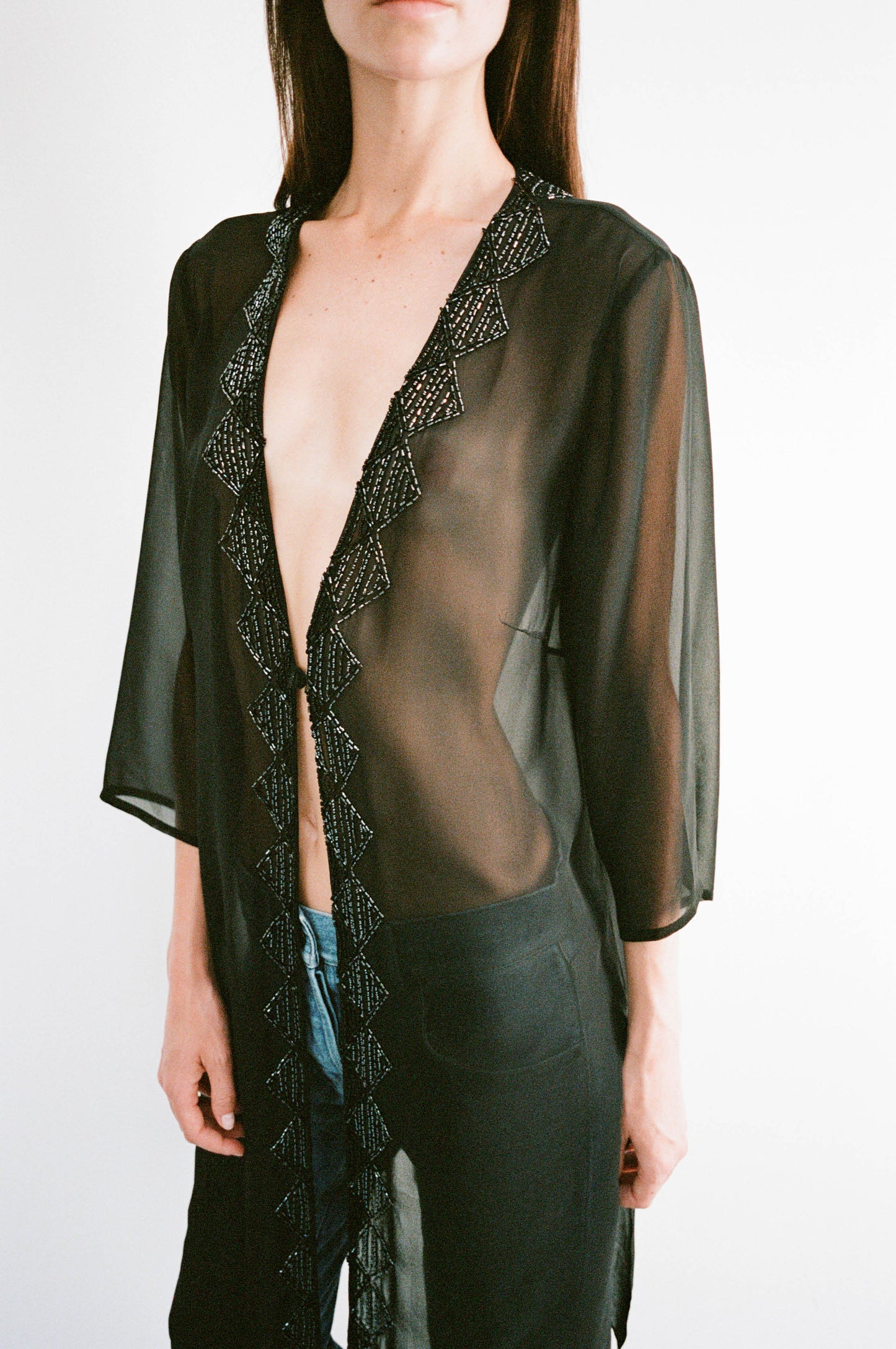 Handwoven Beaded Tunic