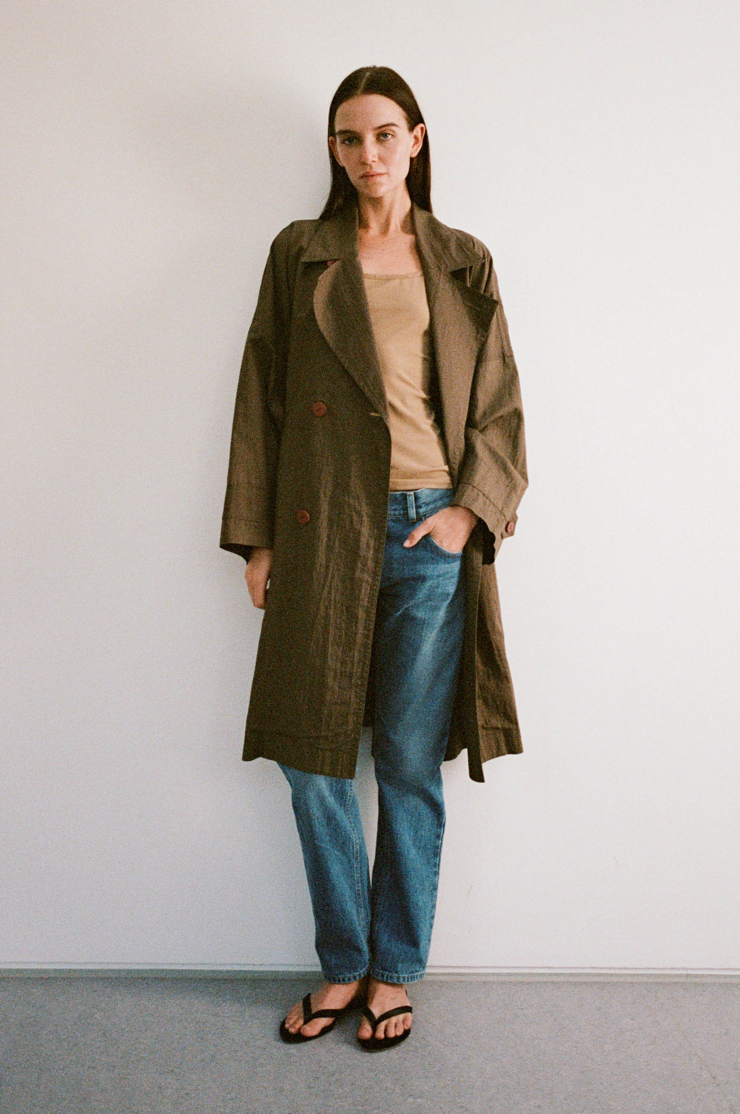 Issey Miyake Trench Coat