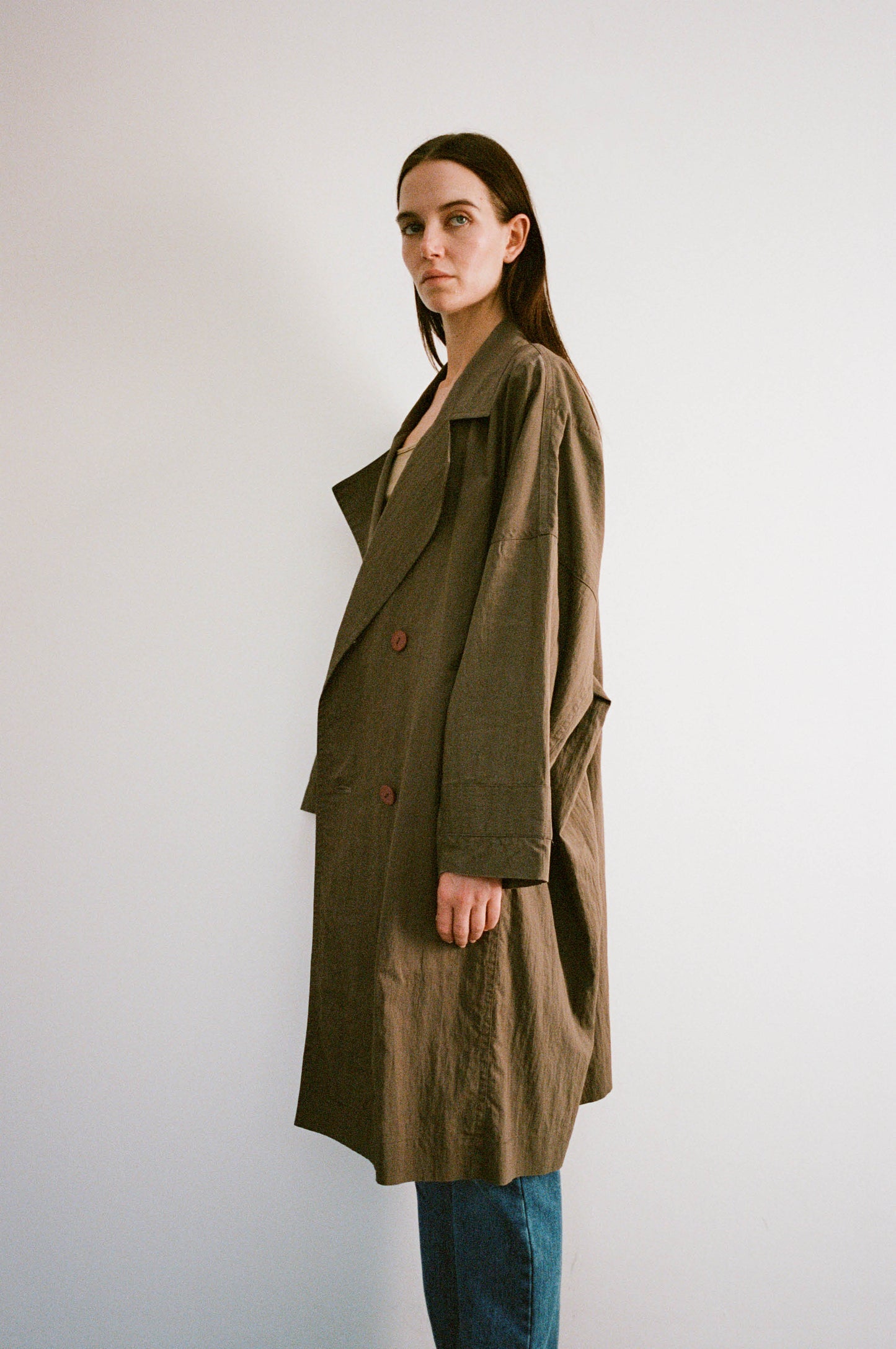 Issey Miyake Trench Coat