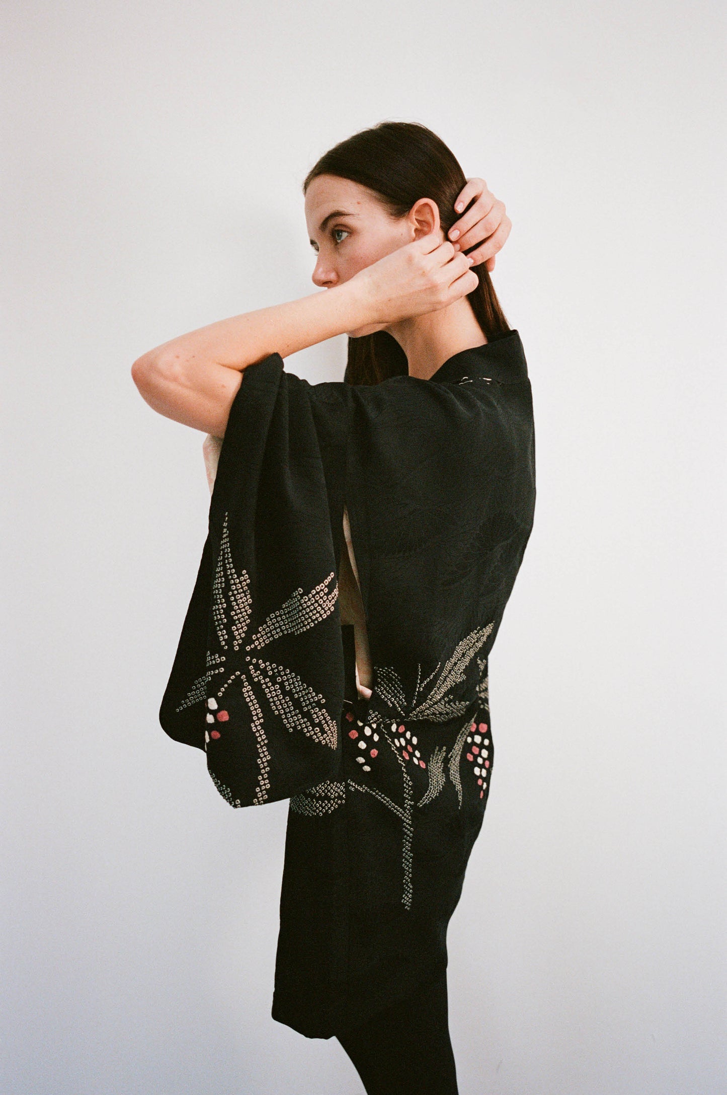 Japanese Heritage Printed Kimono