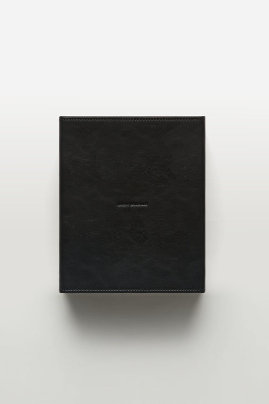 Travel Trunk  in Black & Cognac